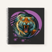 Roaring tijger notitieboek (Voorkant)