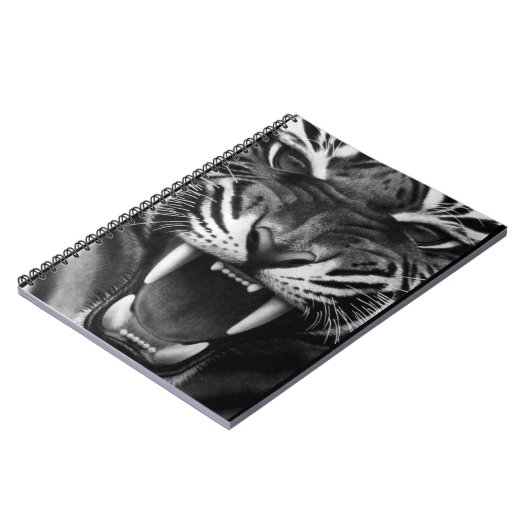 Roaring tijger notitieboek (Linkerzijde)