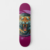 Roaring tijger persoonlijk skateboard (Voorkant)