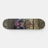 Roaring tijger persoonlijk skateboard (Horizontaal)