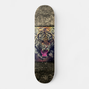 Roaring tijger persoonlijk skateboard