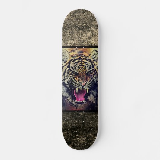 Roaring tijger persoonlijk skateboard (Voorkant)