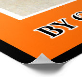 Roaring tijger poster (Hoek)