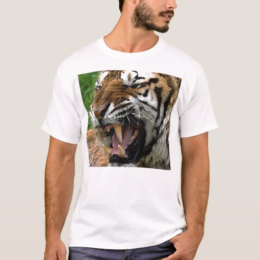 Roaring tijger t-shirt (Voorkant)
