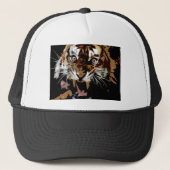 Roaring tijger trucker pet (Voorkant)