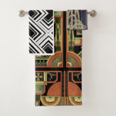 Roaring Twenties Art Deco Bad Handdoek (Insitu)