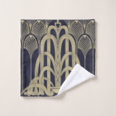Roaring Twenties Art Deco Bad Handdoek (Wasdoekje)