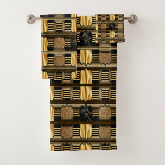 Roaring twenties Art Deco Bath-handdoekset Bad Handdoek (Insitu)