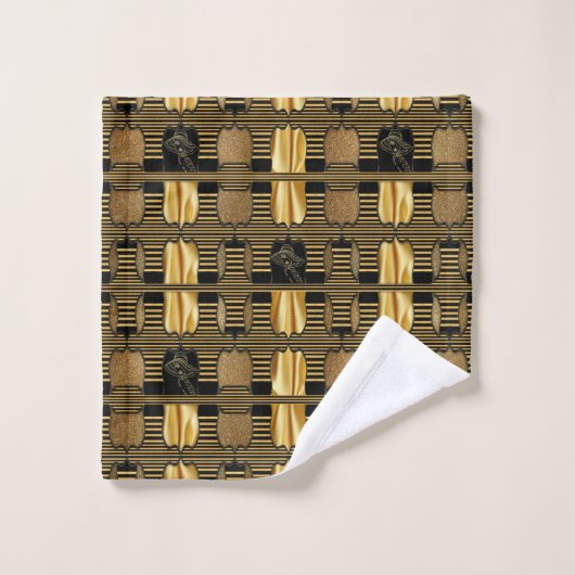 Roaring twenties Art Deco Bath-handdoekset Bad Handdoek (Wasdoekje)