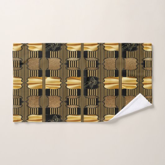 Roaring twenties Art Deco Bath-handdoekset Bad Handdoek (Handdoek)