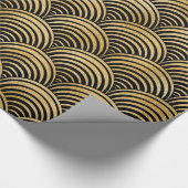 Roaring Twenties Art Deco Poirot 1920 Cadeaupapier (Hoek)