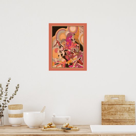 Roaring Twenties Art Deco Poster (Keuken)