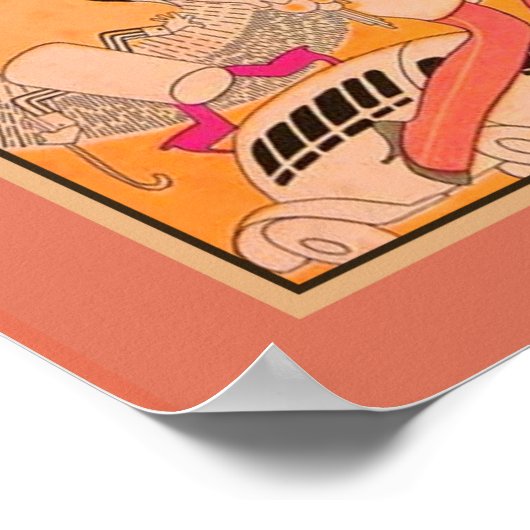 Roaring Twenties Art Deco Poster (Hoek)