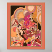Roaring Twenties Art Deco Poster (Voorkant)
