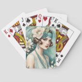 Roaring Twenties Art Deco speelkaarten (Achterkant)