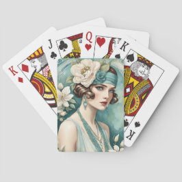 Roaring Twenties Art Deco speelkaarten
