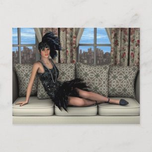 Roaring Twenties Briefkaart