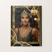 Roaring Twenties Flapper Jigsaw Puzzel (Verticaal)