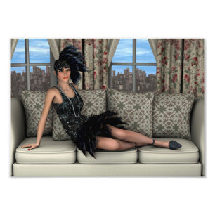 Roaring Twenties Foto Afdruk