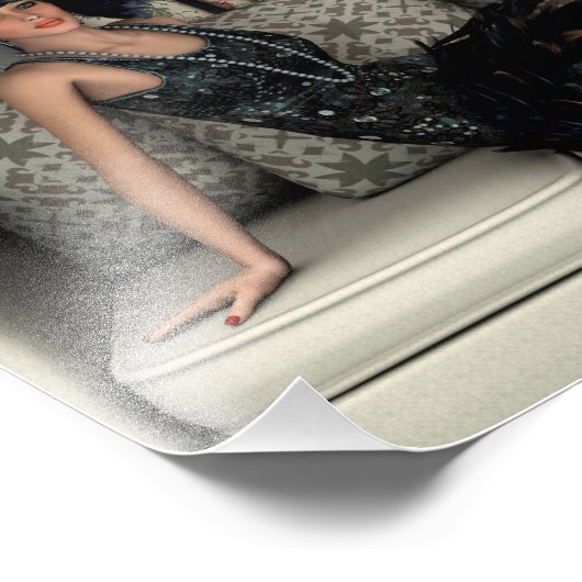 Roaring Twenties Foto Afdruk (Hoek)