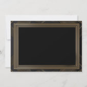 Roaring Twenties Gatsby Jaren 20 Afro-Amerikaans Kaart (Achterkant)