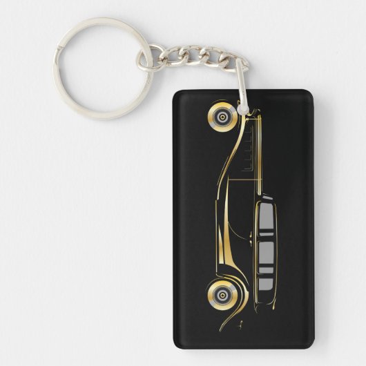 Roaring Twenties Gatsby Style Sleutelhanger (Voorkant)
