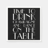 Roaring Twenties Napkin