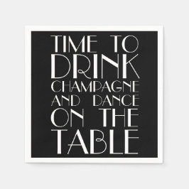 Roaring Twenties Napkin Servetten