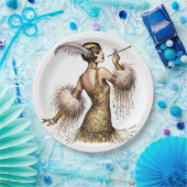 Roaring Twenties Papieren Bordje (Feest)