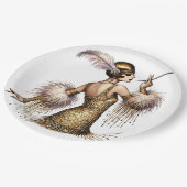 Roaring Twenties Papieren Bordje (Gekanteld)