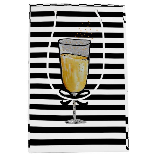 Roaring Twenties Party of Wedding Medium Cadeauzakje (Voorkant)