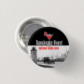Roaring Twenties Party Souvenir Ronde Button 3,2 Cm (Voorkant /achterkant)