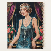Roaring Twenties Revival Art Deco Planner (Achterkant)
