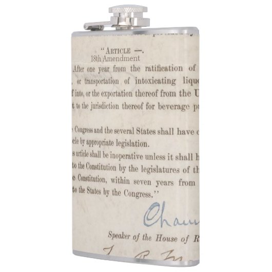 Roaring Twenties Speakeasy Verbod Heupfles (Links)