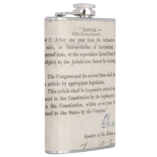 Roaring Twenties Speakeasy Verbod Heupfles (Rechts)