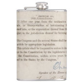 Roaring Twenties Speakeasy Verbod Heupfles (Voorkant)