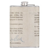 Roaring Twenties Speakeasy Verbod Heupfles (Achterkant)