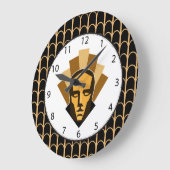 Roaring Twenties Stijlbeeld Crest uit 1920 Grote Klok (Hoek)