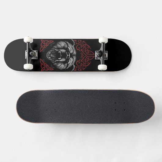 Roaring Viking Beer Persoonlijk Skateboard (Horizontaal)