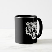 Roaring White Tiger Mok (Voorkant rechts)