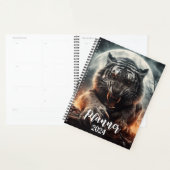 Roaring White Tiger Planner (Display)