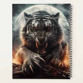 Roaring White Tiger Planner (Achterkant)