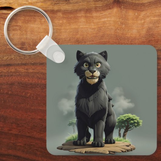Roaring Wild Sleutelhanger (Voorkant)