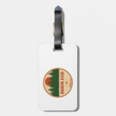 Roaring Wilderness Bagagelabel (Achterkant verticaal)