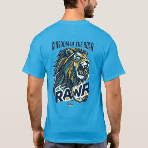 RoarLionShirt Krachtig Motiverend Streetwear Grafi T-shirt