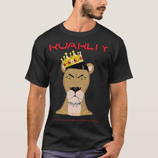 Roarlty Uproar Bold Roaring leeuwen 1 T-shirt (Voorkant)