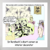 Roarshach Early Jobs Funny Poster (Voorkant)