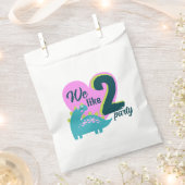 Roarsome 2e Meisjes Verjaardagsfeest gunsttassen Bedankzakje (Geknipt)