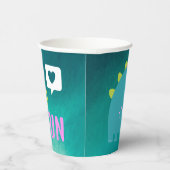 Roarsome 2e Meisjes Verjaardagsfeestbeker Papieren Bekers (Rechts)