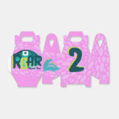 Roarsome 2e Meisjes Verjaardagsfeestdoos Bedankdoosjes (Uitgevouwen)